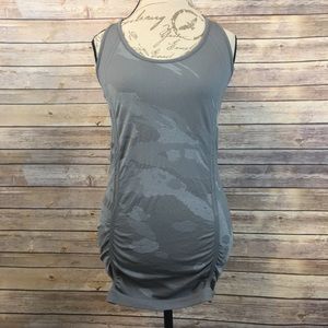 Athletes Grey camo fastest track workout tank